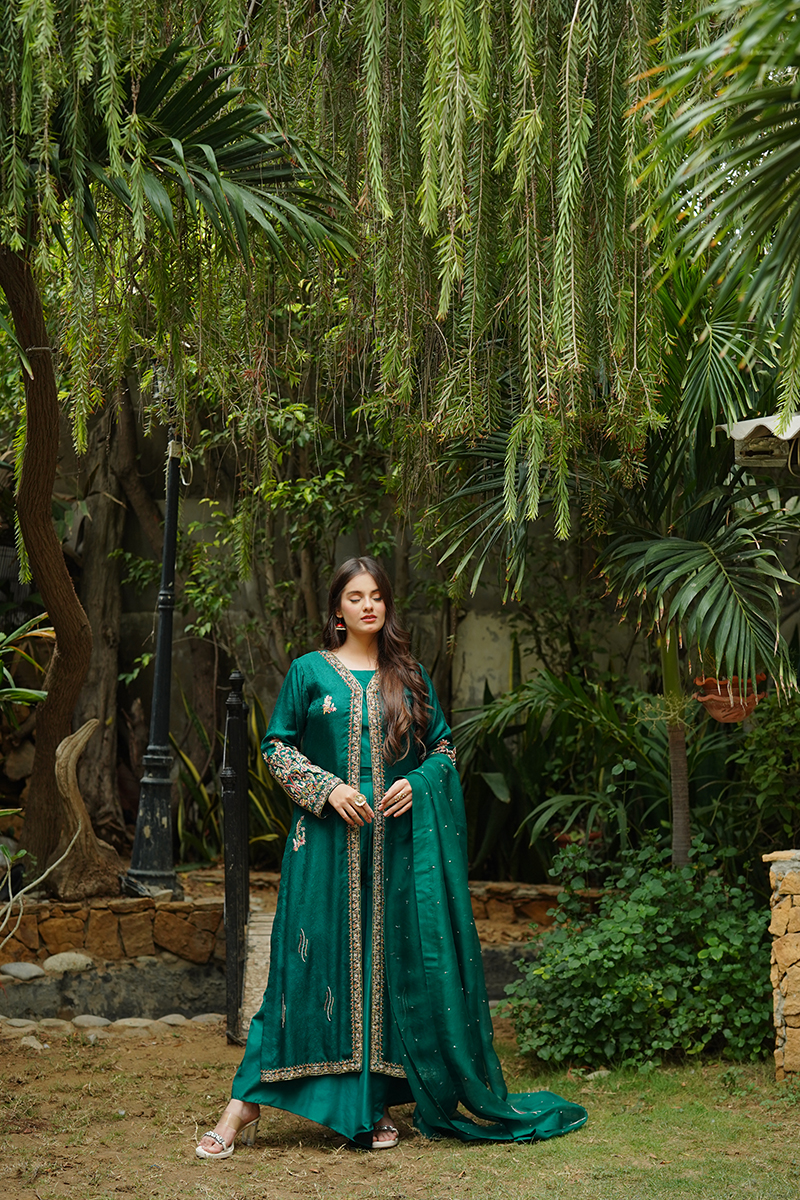 Emerald Kashmiri Bloom - Image 10
