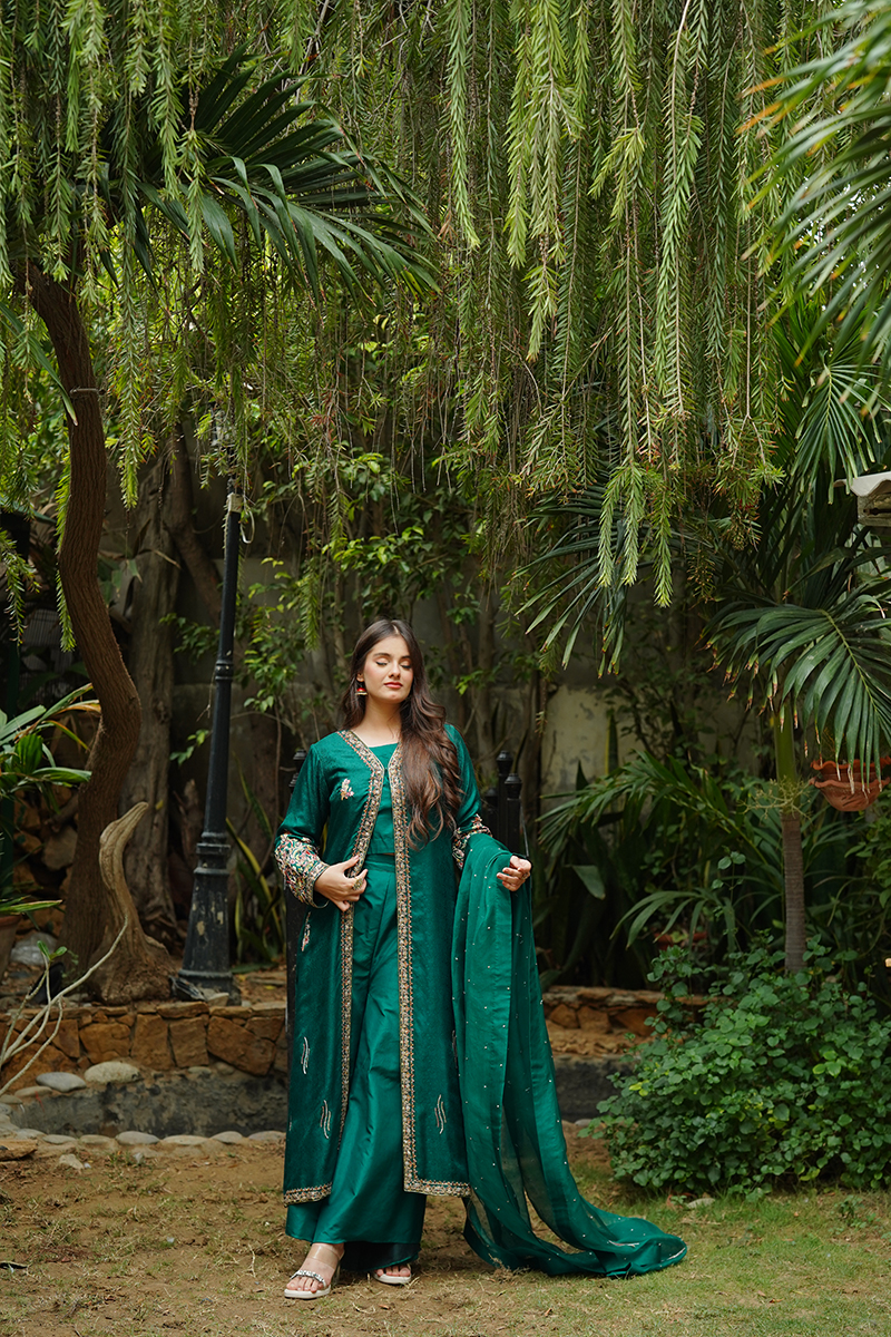 Emerald Kashmiri Bloom - Image 8